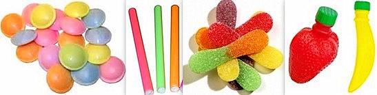 Bonbons des années 70